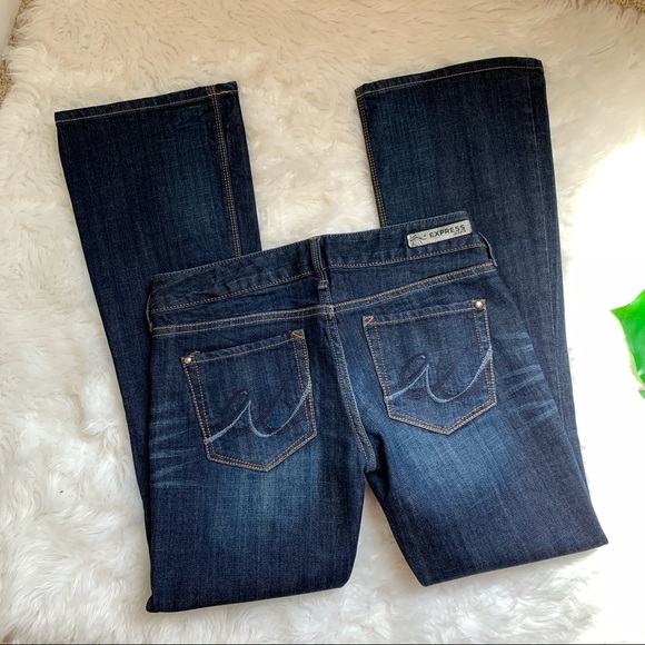 Express Stella Bootcut Jeans Stretch Low RELISTED - Picture 6 of 7